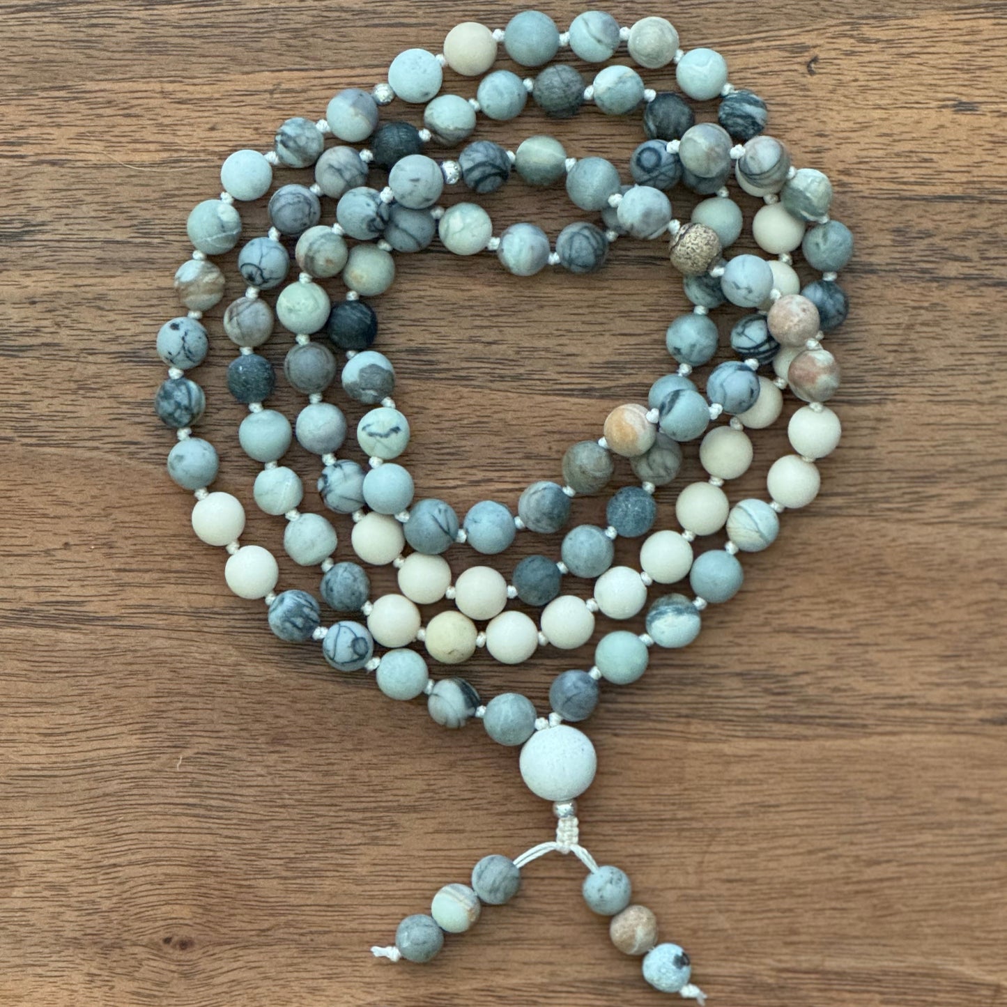 The Clear + Create Mala Necklace