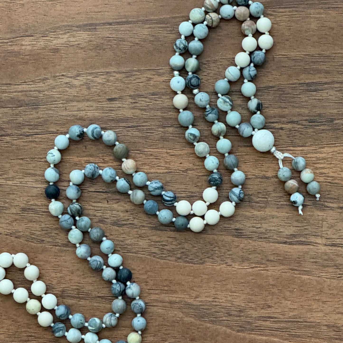 The Clear + Create Mala Necklace