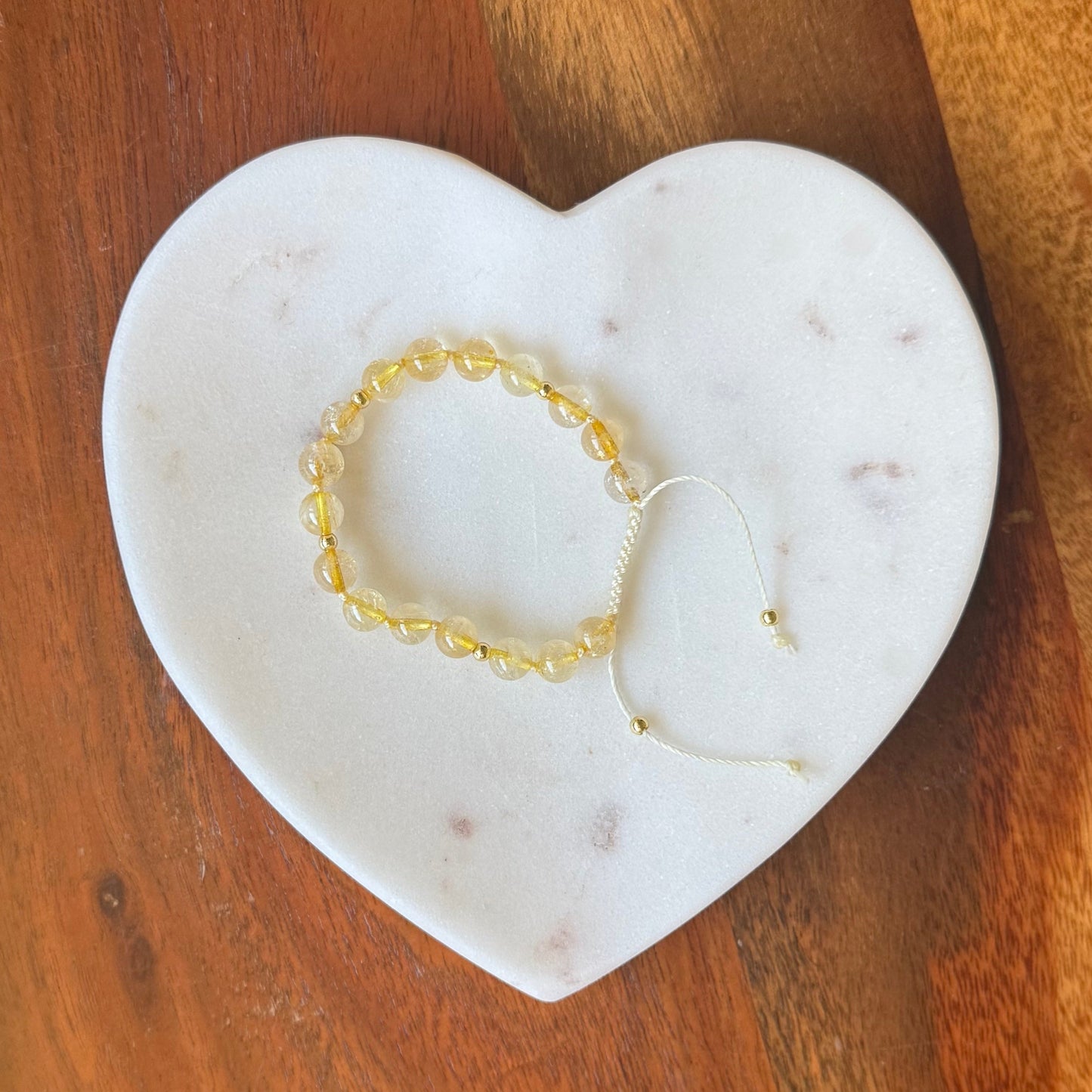 citrine bracelet