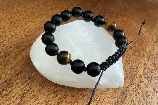 The Guide Mala Bracelet | Black Onyx