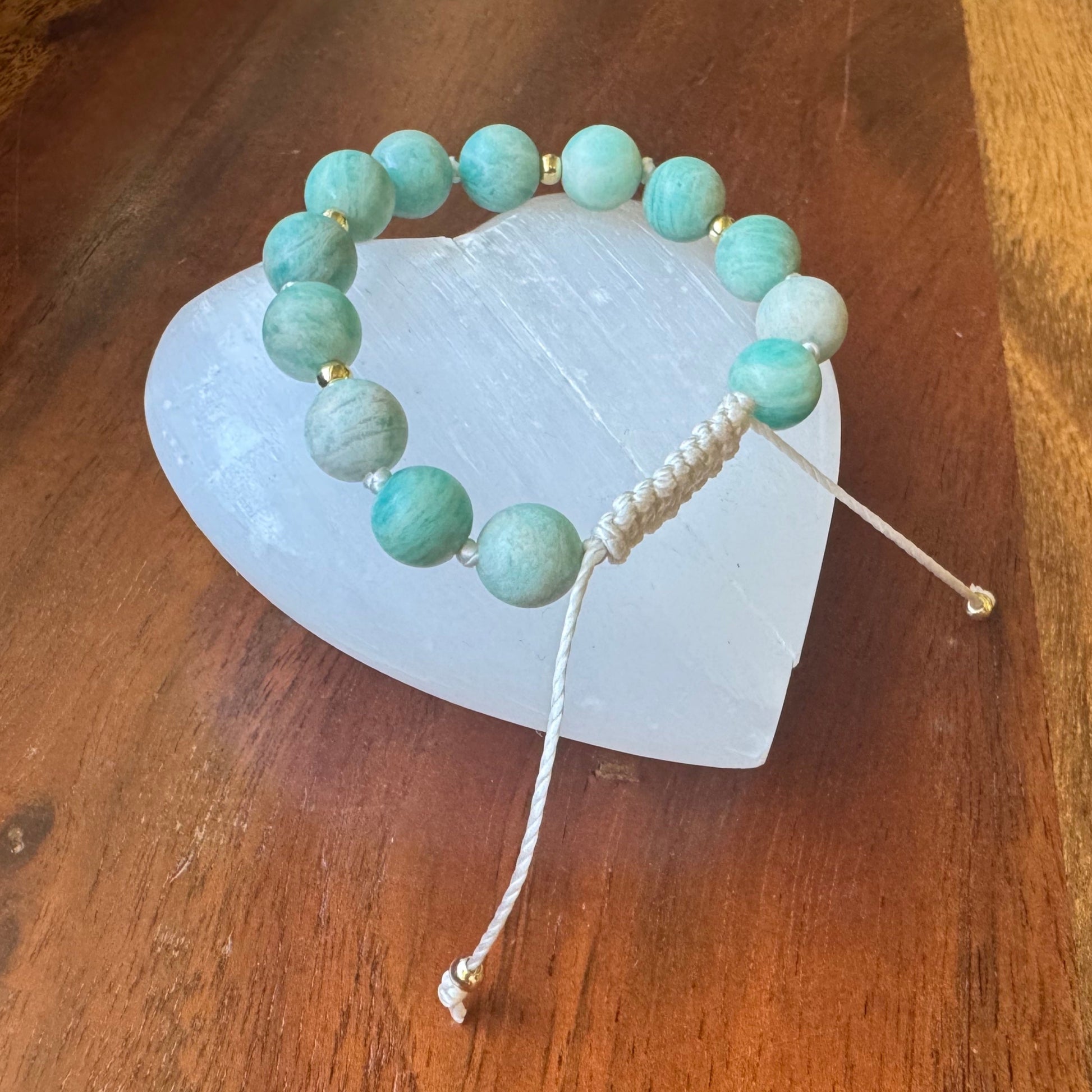 amazonite mala bracelet